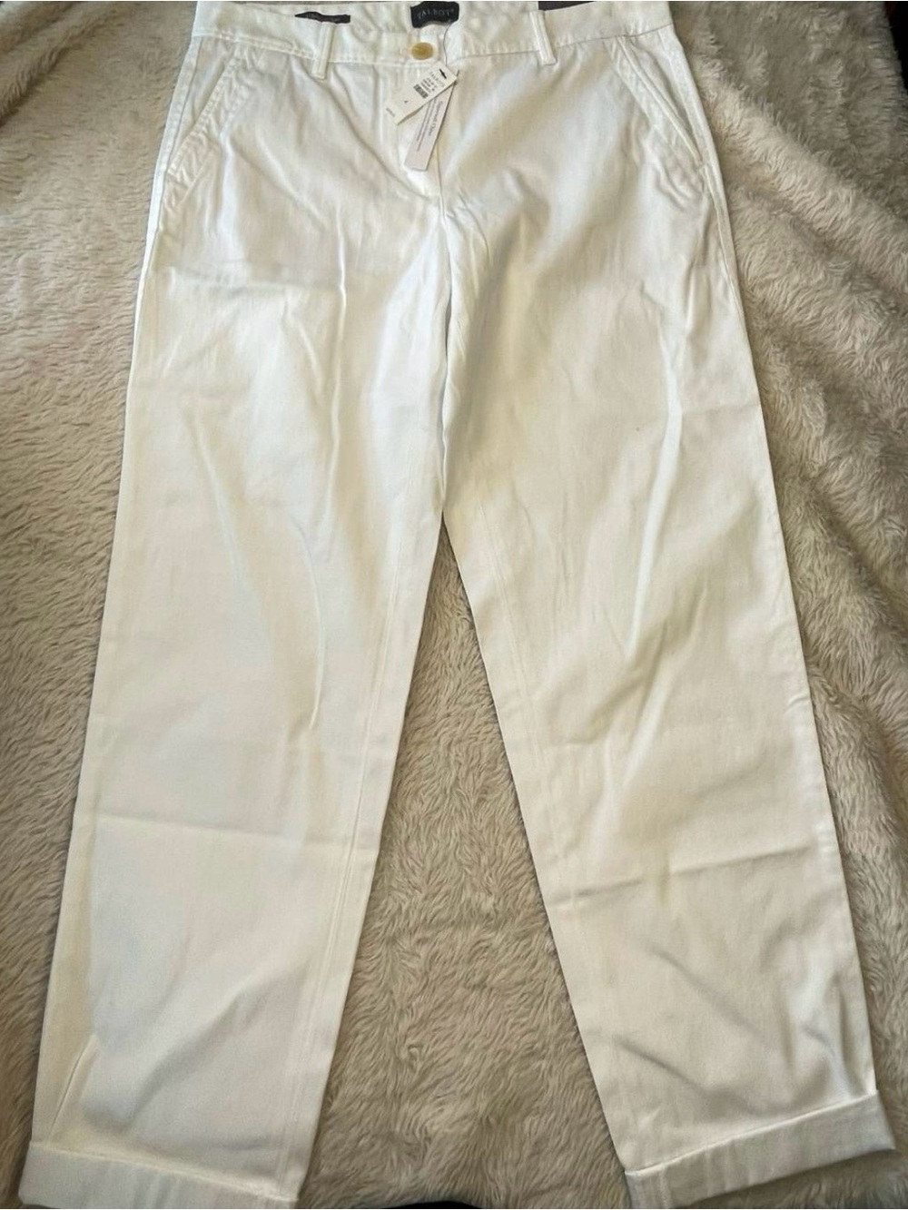 Talbots White Men's Chino Pants